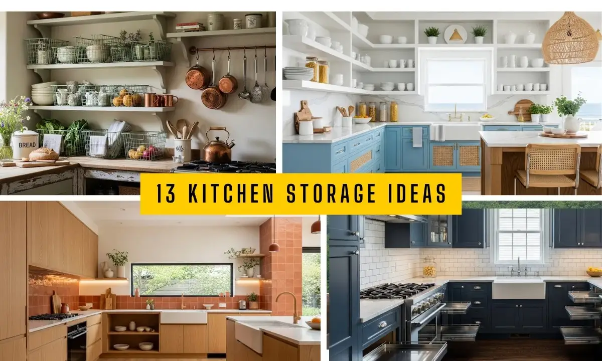 13 KITCHEN STORAGE IDEAS