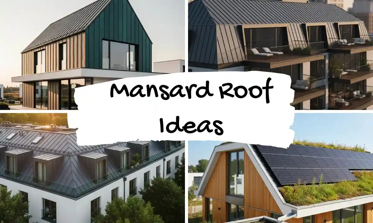 Mansard Roof Ideas